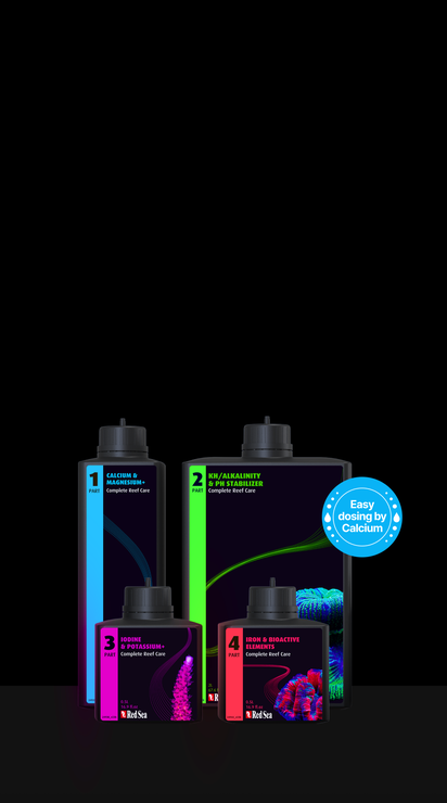 Complete Reef Care 4-part program - Red Sea